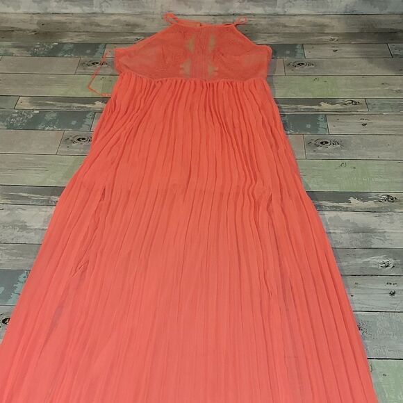 Lush Dress Neon Pink size Large - Picture 1 of 5
